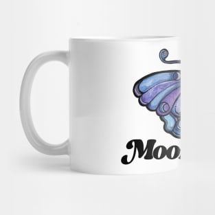 MoonChild Purple Moth Mug